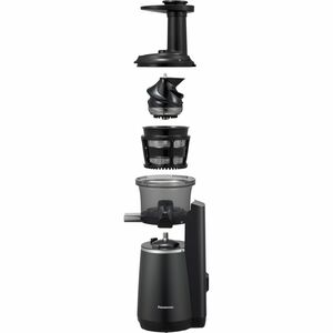 Panasonic MJ-L501KXE Electric Juicer - Slow/Masticating - Matte Black