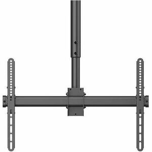 Neomounts Ceiling Mount for TV - Black - Height Adjustable - 1 Display(s) Supported - 94 cm to 177.8 cm (70") Screen Suppo