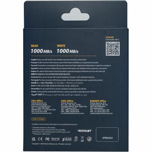 Patriot Memory TRANSPORTER Lite 4 TB Solid State Drive - External - Red - USB 3.2 (Gen 2) - 1000 MB/s Maximum Read Transfe