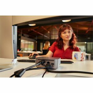 HP Ultra G6 Thunderbolt 4 Docking Station für Monitor, Desktop-PC, Notebook - Ladefunktion - 330 W - Desktop - 4 Unterstüt