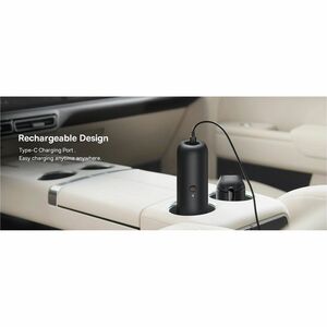 Aspirapolvere portatile Baseus A3 Lite senza filo - Nero - Strumento per fessure - 500 - Batteria - Batteria ricaricabile 