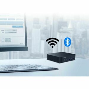 Sistema Barebone Asus NUC 14 Essential RNUC14MNK9700002 - Mini PC - 1 x Processore supportato - 1 x Intel N-series Quad co