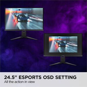 ViewSonic XG275D-4K 27 Inch 4K UHD Gaming Monitor with Switchable Refresh Rate Up to 320Hz, 0.5ms Response Time, AMD FreeS
