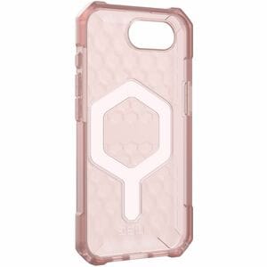 Urban Armor Gear Essential Armor Rugged Case for Apple iPhone 16e Smartphone - Hex Pattern - Rose - Drop Resistant, Impact