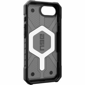 Urban Armor Gear Pathfinder Clear Case for Apple iPhone 16e Smartphone - Hex Pattern - Ash - Impact Resistant, Shock Absor