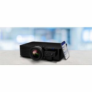 Epson PowerLite L695SU Short Throw 3LCD Projector - 21:9 - Wall Mountable, Ceiling Mountable - Black - 1920 x 1200 - Front