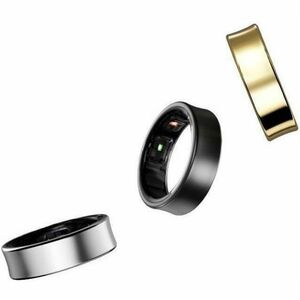Samsung Galaxy Ring Smart Ring - Finger Wearable - Titanium Gold - Accelerometer, PPG Sensor, Temperature Sensor - Phone, 