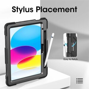 Funda protectora de uso rudo para iPad® de 10.9" (10ª Gen) - Amortiguador, Resistente a Golpes, Resistente a Caídas, Resis
