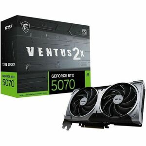 MSI NVIDIA GeForce RTX 5070 Graphic Card - 12 GB GDDR7 - 7680 x 4320 - 2.56 GHz Boost Clock - 192 bit Bus Width - PCI Expr