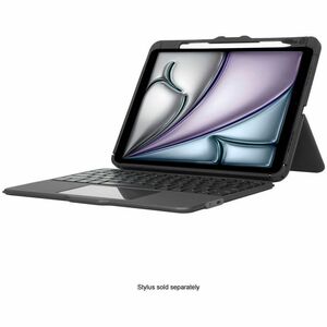Targus VersaVu THZ967DE Tastatur/Cover (Folie) für 27,7 cm (10,9 Zoll) bis 27,9 cm (11 Zoll) Apple iPad Air 11 (2024), iPa