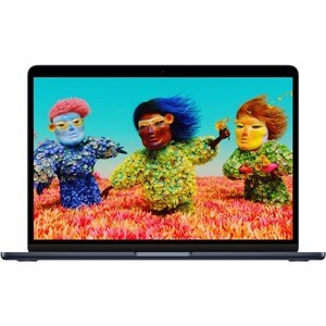 Apple MacBook Air MW133B/A 34.5 cm (13.6") Notebook - Apple M4 - 16 GB - 512 GB SSD - English (UK) Keyboard - Midnight - A