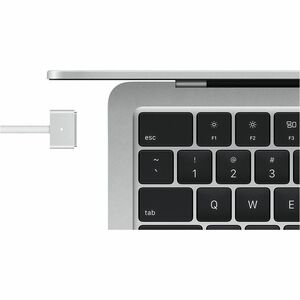 Apple MacBook Air MW1H3B/A 38.9 cm (15.3") Notebook - Apple M4 - 16 GB - 512 GB SSD - English (UK) Keyboard - Silver - App