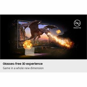 Samsung Odyssey 3D S27FG900XN 27" Class 4K UHD Gaming LCD Monitor - 16:9 - Mercury Silver - 27" Viewable - In-plane Switch
