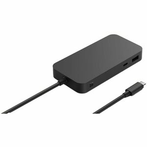 Microsoft Base de conexión para Portátil, Monitor - Capacidad de carga - 100W - Negro - De Escritorio - 2 Displays Support