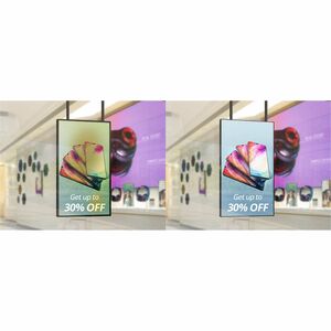 LG 55XS4P Digital Signage Display - 55" OLED - In-plane Switching (IPS) Black Technology - 24 Hours/7 Days Operation - 192