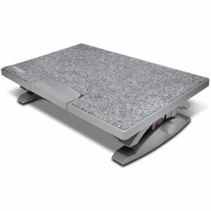 Kensington SmartFit SoleMate Pro Elite Footrest - 90 mm - 120 mm Adjustable Height - 18° Tilt - Fabric