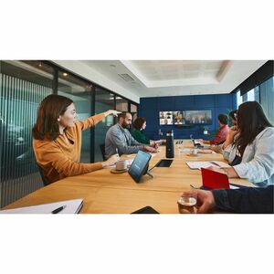 Poly Studio X72 All-In-One Video Bar - For Meeting Room, Video Conferencing, Audio Conferencing - Large Room Size Supporte