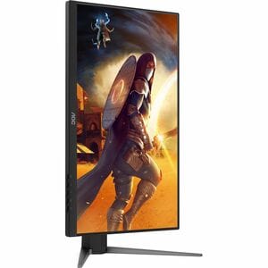 AOC 24G4HA 24" Aula Full HD Monitor LED para jogos - 16:9 - Preto, Vermelho - 60,5 cm (23,8") Viewable - Fast IPS - WLED L