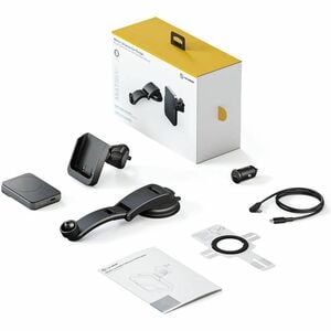 Alogic Matrix+ Induction Charger - Black - For Qi-enabled Device - 12 V Input - Supports 1 Batteries - Battery Size: Propr