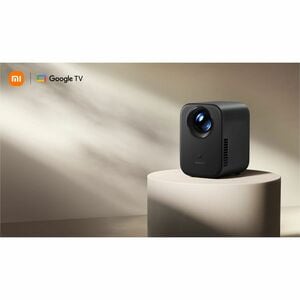 Xiaomi XMTYY03FMG LCD Projector - Ceiling Mountable, Portable - Black - Front, Ceiling - 1080p - 200 lm - HDMI - USB - Wir