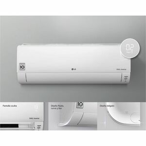 Aire acondicionado split LG DUALCOOL VM122H9 con Motor inversor digital - Blanco - Refrigerador, Calentador - 12000BTU/h C