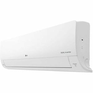 Aire acondicionado de pared LG DUALCOOL VM242C9 con Motor inversor digital - Blanco, Negro - Refrigerador - 22000BTU/h Cap