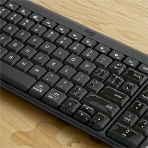 Logitech K250 Bluetooth Keyboard with Numpad, Easy Connectivity, Compact Wireless Keyboard made with Recycled Plastic, Spi