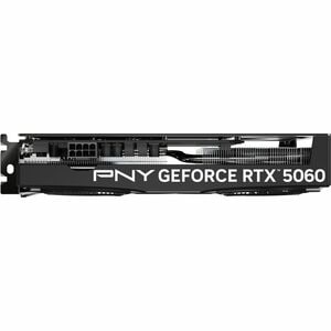 PNY GeForce RTX™ 5060 8GB Dual Fan GPU - NVIDIA Blackwell Architecture, 8 GB GDDR7, 2497 MHz Boost Clock, 448 GB/s Memory 