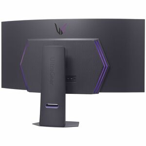 LG UltraGear 45GX90SA-B 45"" Class UW-QHD Curved Screen Gaming OLED Monitor - 21:9 - Black - 44.5"" Viewable - OLED - 3440