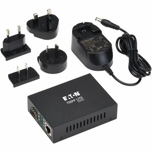 Tripp Lite series N786-001-SFP Transceiver/Media Converter - 1 x Network (RJ-45) - Single-mode, Multi-mode - 850 nm, 1310 