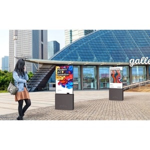 Samsung OH55A-S 1397 mm LCD Digital Signage Display - Cortex A72 1.70 GHz - 2.50 GB LPDDR4 - 1920 x 1080 - Edge LED - 4000