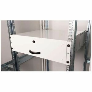 Roline Keyboard Drawer - 3U - 130 mm Height x 485 mm Width x 400 mm Depth - Grey, Light Grey - Steel