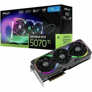 PNY GeForce RTX 5070 Ti EPIC-X RGB Overclocked Triple Fan Plus GPU