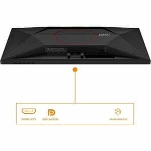 AOC Q27G42ZE 27" (68.6 cm) Class WQHD Gaming LED Monitor - 16:9 - Black, Red - 27" (68.6 cm) Viewable - Fast IPS - WLED Ba