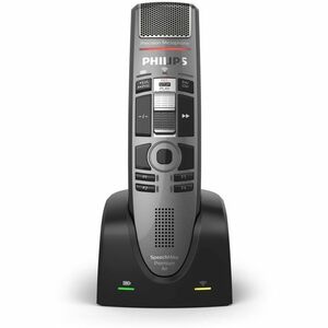 Philips SpeechMike Premium Air SMP4000 Digital Voice Recorder - [Built-in] Microphone, Speaker - Electret Condenser Microp