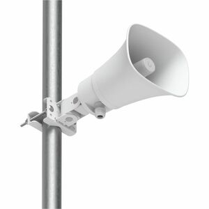 Ubiquiti AI Horn Speaker - Wired - 120 dB - Audible, Visual - Wall Mountable, Pole Mountable
