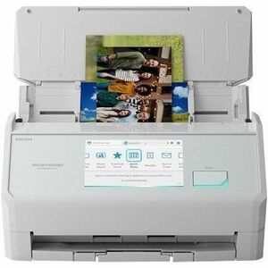 Ricoh ScanSnap iX2500 Large Format ADF/Manual Feed Scanner - 600 dpi Optical - White - 45 ppm (Mono) - 45 ppm (Color) - Co
