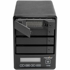 Rocpro U35 Professional 96TB RAID Drive - 24x4TB HDD - 7200 RPM - RAID 0/5/JBOD - USB 3.2 Gen 1 - 4-Bay - Hot Swap Tray - 