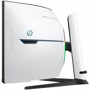 Samsung Odyssey Neo G9 S57CG950NW 57" (144.8 cm) Class Curved Screen Gaming Mini LED Monitor - 32:9 - Black, White - 57" (