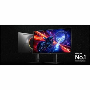 Moniteur OLED gaming Samsung Odyssey OLED G6 S27FG602SU 27" Class WQHD - 16:9 - Argenté - 68,6 cm (27") Viewable - OLED - 