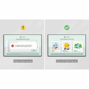 BenQ ST6504 1651 mm LCD Digital-Signage-Display - 18 Stunden / 7 Tage Betrieb - Energy Star - Advanced Super Dimension Swi