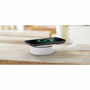 Belkin BoostCharge Induktionsladegerät - Weiß - für Qi2-fähiges Gerät - Magnetisch