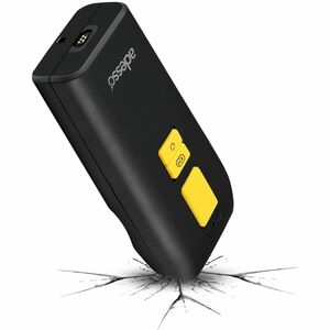 Adesso Bluetooth & 2.4Ghz Wireless Antimicrobial & Waterproof 2D Barcode Scanner - Cable/Wireless Connectivity - 300 scan/