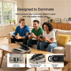Belkin Charging Case Nintendo Gaming Console - Sand - Scratch Resistant, Bump Resistant, Drop Resistant, Abrasion Resistan