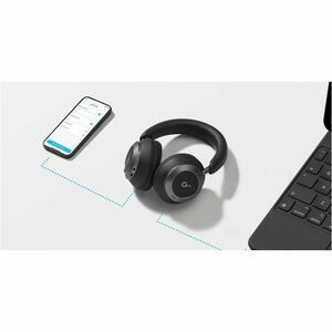 Auriculares soundcore Space One Pro A3035Z31 Con cable/Inalámbrico Sobre la cabeza, Sobre la oreja Estéreo - Negro azabach