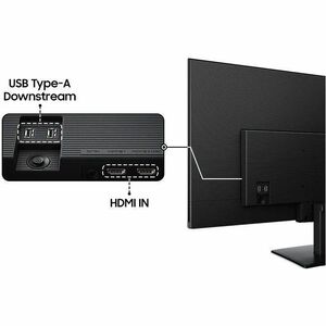 Monitor LED intelligente Samsung S32FM500EU 812,8 mm (32") Class Full HD - 16:9 - Nero - 81,3 cm (32") Viewable - Vertical