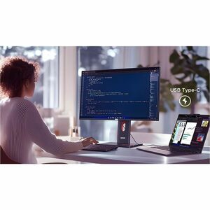 Lenovo ThinkVision P27QD-40 27 Zoll Class WQHD LED-Monitor - 16:9 Format - Schwarz - 68,6 cm (27 Zoll) Viewable - IPS-Tech