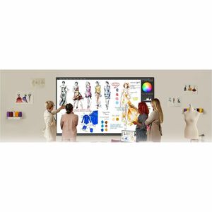 LG CreateBoard 65TR3BQ-B Collaboration Display - 65" LCD - Infrared (IrDA) - Touchscreen - 3840 x 2160 - 2160p - HDMI