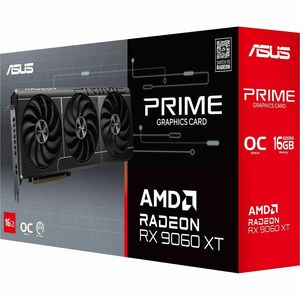 Carte Graphique Asus AMD Radeon RX 9060 XT - 16 Go GDDR6 - 7680 x 4320 - 2,76 GHz Horloge de jeu - 3,33 GHz Boost clock - 
