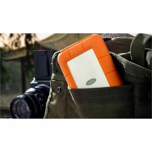 LaCie Rugged STND1000400 1 TB Rugged Solid State Drive - External - Gaming Console, iPhone Device Supported - USB Type C, 